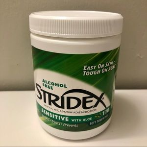 Stridex salicylic acid with aloe 110 pads